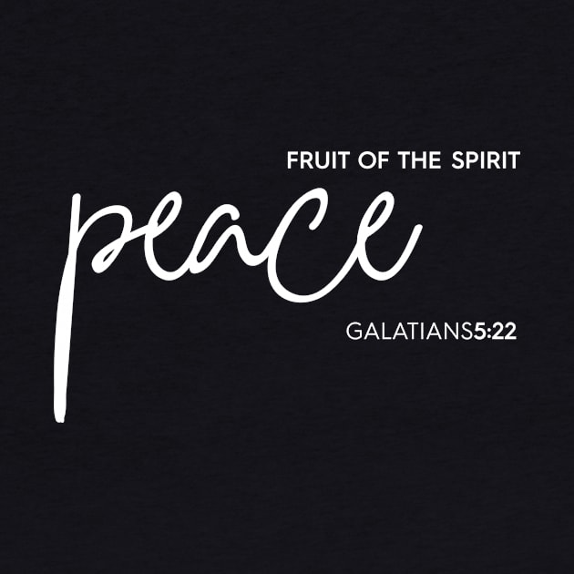 Peace Fruit of the Spirit Christian T-Shirt, T-Shirt, Faith-based Apparel, Women's, Men's, Unisex, Hoodies, Sweatshirts by authorytees